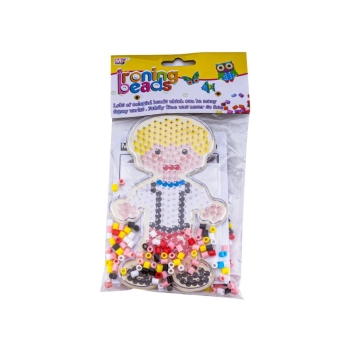 Koraliki do prasowania, Prasowanka, Szablon, Saszetka CHŁOPIEC