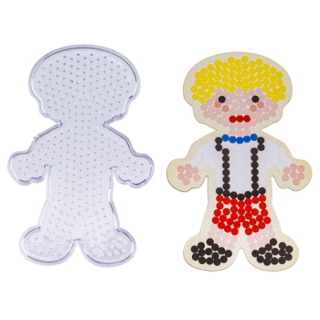 Koraliki do prasowania, Prasowanka, Szablon, Saszetka CHŁOPIEC