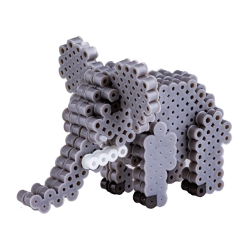 Koraliki do prasowania Wersja 3D, SŁONIK, SŁOŃ, Saszetka, Prasowanka