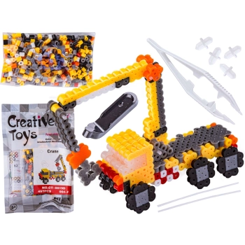 Koraliki do prasowania Wersja 3D, TIR DŹWIG HDS CIĘŻARÓWKA, Saszetka, Prasowanka