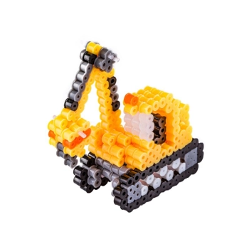 Koraliki do prasowania Wersja 3D, KOPARKA MŁOT, Saszetka, Prasowanka