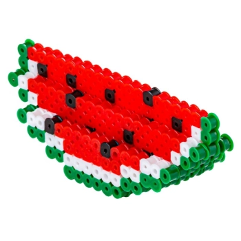 Koraliki do prasowania Wersja 3D, Szablon ARBUZ Owoce, Saszetka, Prasowanka