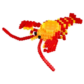 Koraliki do prasowania Wersja 3D, Szablon HOMAR, Saszetka, Prasowanka