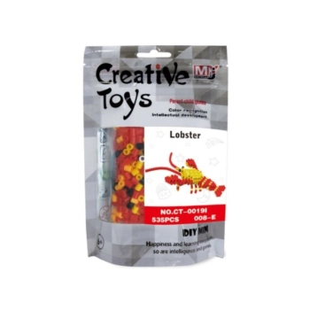 Koraliki do prasowania Wersja 3D, Szablon HOMAR, Saszetka, Prasowanka