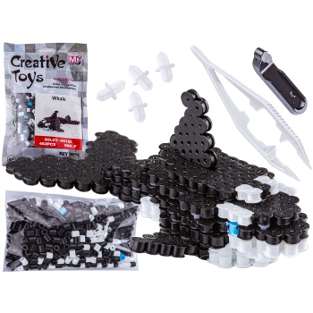 Koraliki do prasowania Wersja 3D, Szablon ORKA, Saszetka, Prasowanka