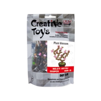 Koraliki do prasowania Wersja 3D, Szablon Kwitnące Drzewo, Saszetka, Prasowanka