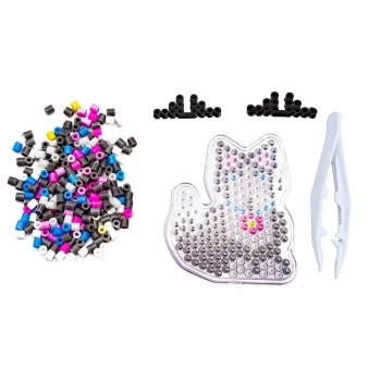 Koraliki do prasowania, Prasowanka, Szablon, Saszetka KOTEK