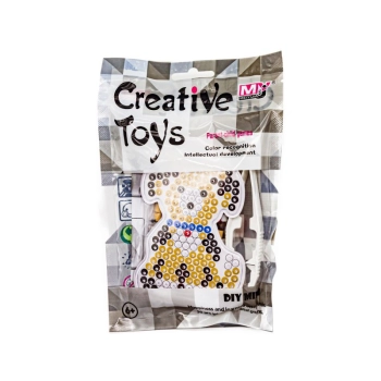 Koraliki do prasowania, Prasowanka, Szablon, Saszetka PIES, PIESEK W OBROŻY