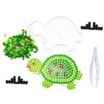 Koraliki do prasowania, Prasowanka, Szablon, Saszetka ŻÓŁWIK