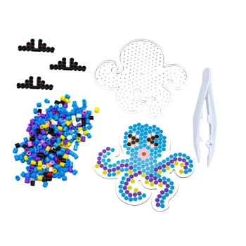 Koraliki do prasowania, Prasowanka, Szablon, Saszetka OŚMIORNICA