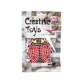 Koraliki do prasowania, Prasowanka, Szablon, Saszetka BIEDRONKA