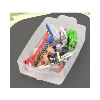 Prasowanka, Koraliki Do Prasowania, Zestaw DINOZAURY 3D 3000 Sztuk