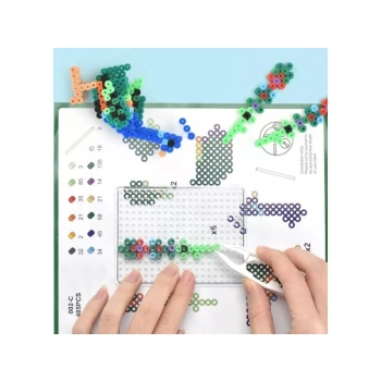 Prasowanka, Koraliki Do Prasowania, Zestaw PTAKI 3D 3000 Sztuk