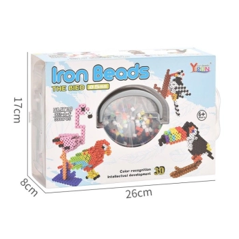 Prasowanka, Koraliki Do Prasowania, Zestaw PTAKI 3D 3000 Sztuk