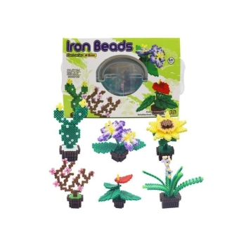 Prasowanka, Koraliki Do Prasowania, Zestaw ROŚLINY 3D 3000 Sztuk