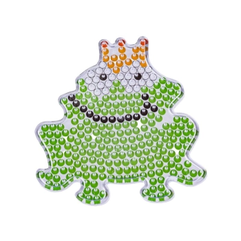 Koraliki Do Prasowania Szablony Księżniczka I Żaba, Zestaw 2000 Elementów, Prasowanka, Kuferek