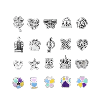 Zestaw Do Tworzenia Robienia Biżuterii, Bransoletek, Charmsy, Zawieszki, Koraliki TĘCZOWY MIX + Etui