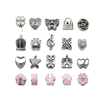 Zestaw Do Tworzenia Robienia Biżuterii, Bransoletek, Charmsy, Zawieszki, Koraliki ODCIENIE RÓŻU + Etui