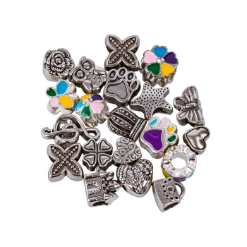 Zestaw Do Tworzenia Robienia Biżuterii, Bransoletek, Charmsy, Zawieszki, Koraliki MIX