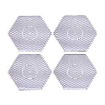 Szablon Do Prasowanek, Koraliki Do Prasowania, Podstawka SZEŚCIOKĄT 4 Sztuki