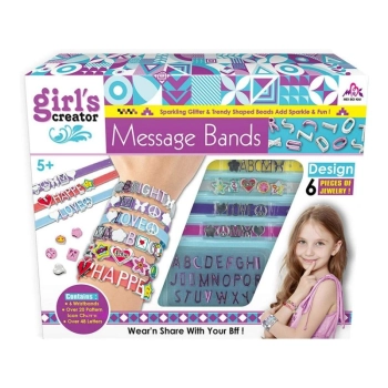 Zestaw Do Robienia Bransoletek Z Literkami