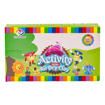 Masa Plastyczna, Ciastolina, 24 Kolory, Uzupełniacz, Zapas