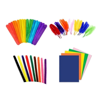 Kreatywny, plastyczny, duży zestaw dla dzieci, Rękodzieło