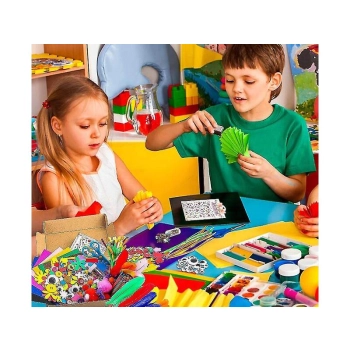 Kreatywny, plastyczny, duży zestaw dla dzieci, Rękodzieło