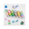 Koraliki Do Prasowania 3000szt, Prasowanki, Do Prasowanek, 6 Kolorów, Zapas - FLUORESCENCYJNE MIX Kolorów