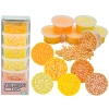 Koraliki Do Prasowania 3000szt, Prasowanki, Do Prasowanek, 6 Kolorów, Zapas - SŁONECZNE ODCIENIE ŻÓŁTEGO