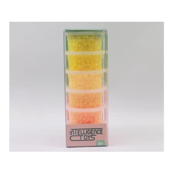 Koraliki Do Prasowania 3000szt, Prasowanki, Do Prasowanek, 6 Kolorów, Zapas - SŁONECZNE ODCIENIE ŻÓŁTEGO