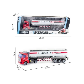 Ciężarówka, Naczepa - Cysterna, Tir Z Przyczepą 1:48