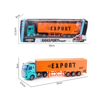 Ciężarówka, Naczepa - Kontener, Tir Z Przyczepą 1:48