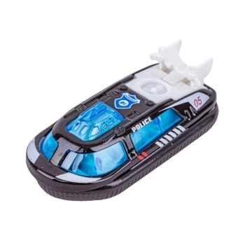 Metalowe Pojazdy Uprzywilejowane, Auta, Resoraki 6 Sztuk Zestaw 1:64 POLICJA, RADIOWÓZ