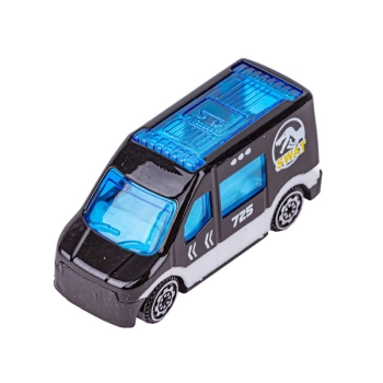 Metalowe Pojazdy, Auta, Resoraki 6 Sztuk Zestaw 1:64 Pojazd SWAT, Poduszkowiec, Jeep Turystyczny