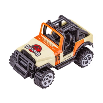 Metalowe Pojazdy, Auta, Resoraki 6 Sztuk Zestaw 1:64 Pojazd SWAT, Poduszkowiec, Jeep Turystyczny