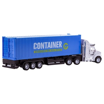 Zestaw 3 Ciężarówek, Samochód Ciężarowy + Naczepa, TIR - 3 Sztuki