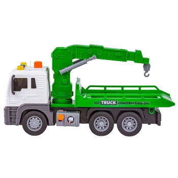 Multifunkcyjna Ciężarówka, Laweta, Dźwig, Transporter + Samochód 1:16