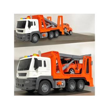 Multifunkcyjna Ciężarówka, Laweta, Transporter + Samochód Pomoc Drogowa 1:16 Auto Przecena 1