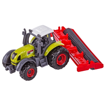 Zestaw Maszyn Rolniczych, Farma, Autka Traktory Resoraki + Akcesoria