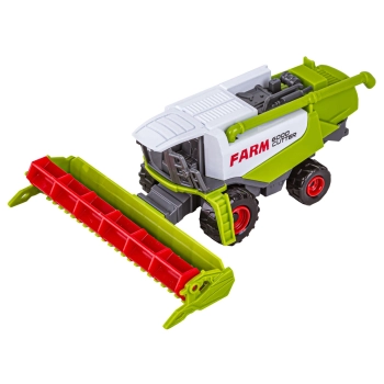 Zestaw 3 Pojazdów, Maszyny Rolnicze, 2 x Traktor, Kombajn, Farma