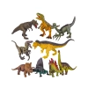Zestaw Figurek Dinozaurów w kuferku + mata, Dinozaury 9 sztuk