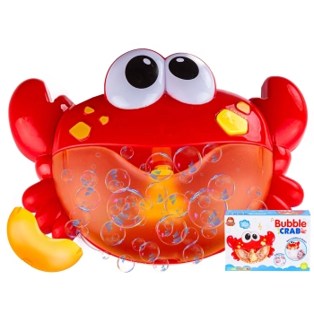 Maszynka Do Puszczania Baniek Mydlanych, Zabawka Do Wanny, KRAB