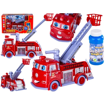 Straż Pożarna Puszczająca Bańki Mydlane