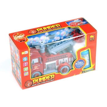 Straż Pożarna Puszczająca Bańki Mydlane Przecena 1