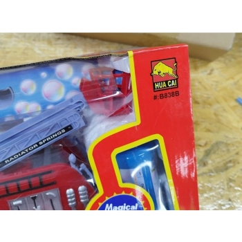 Straż Pożarna Puszczająca Bańki Mydlane Przecena 1