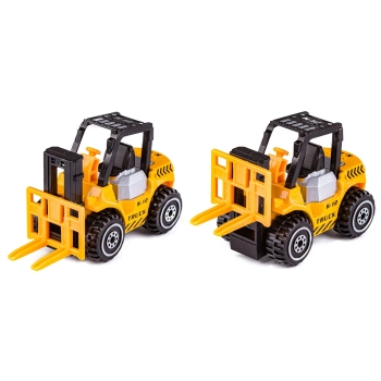 Metalowe Pojazdy Budowlane, Auta, Resoraki 5 Sztuk Zestaw