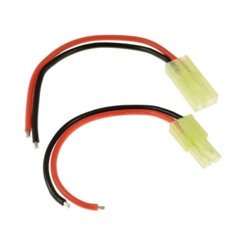 Gniazdo Typu Mini Tamiya z przewodem - Żeński 100mm - (female) 16 AWG