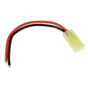 Gniazdo Typu Mini Tamiya z przewodem - Żeński 100mm - (female) 16 AWG