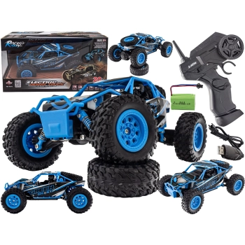 Samochód Desert Truck 4WD 2.4GHz 1:24 20km/h Niebieski HB-SM2403